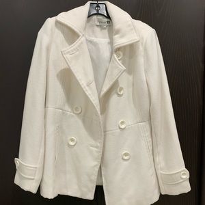 Forever 21 White Coat 🥶